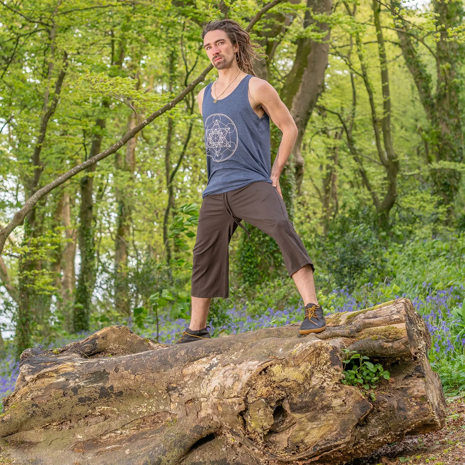 Shiva Singlet - Metatrons Cube Print