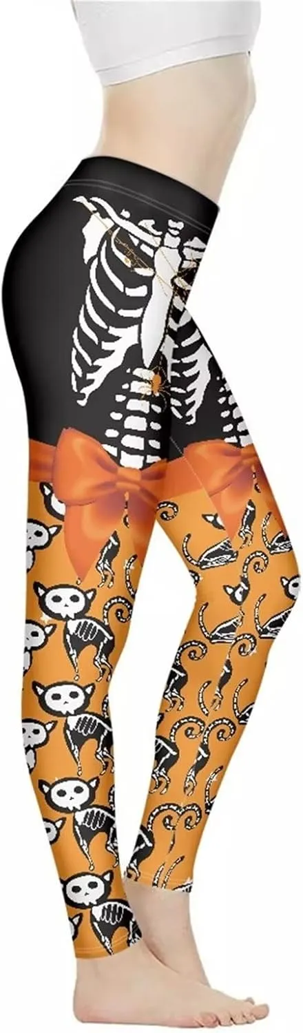 Showudesigns Yoga Pants for Womens Stretch Leggings Sports Tummy Control Workout Leggings XS-3XL