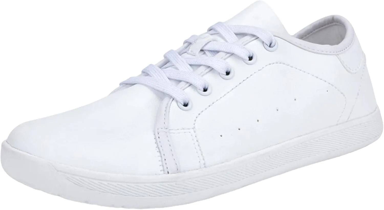 Slip on Walking Shoes for Men Comfortable PU Leather Memory Foam Breathable Fashion Low Tops Sneakers Non Slip Arch Support Vacation Training Gym Shoes Wide Width