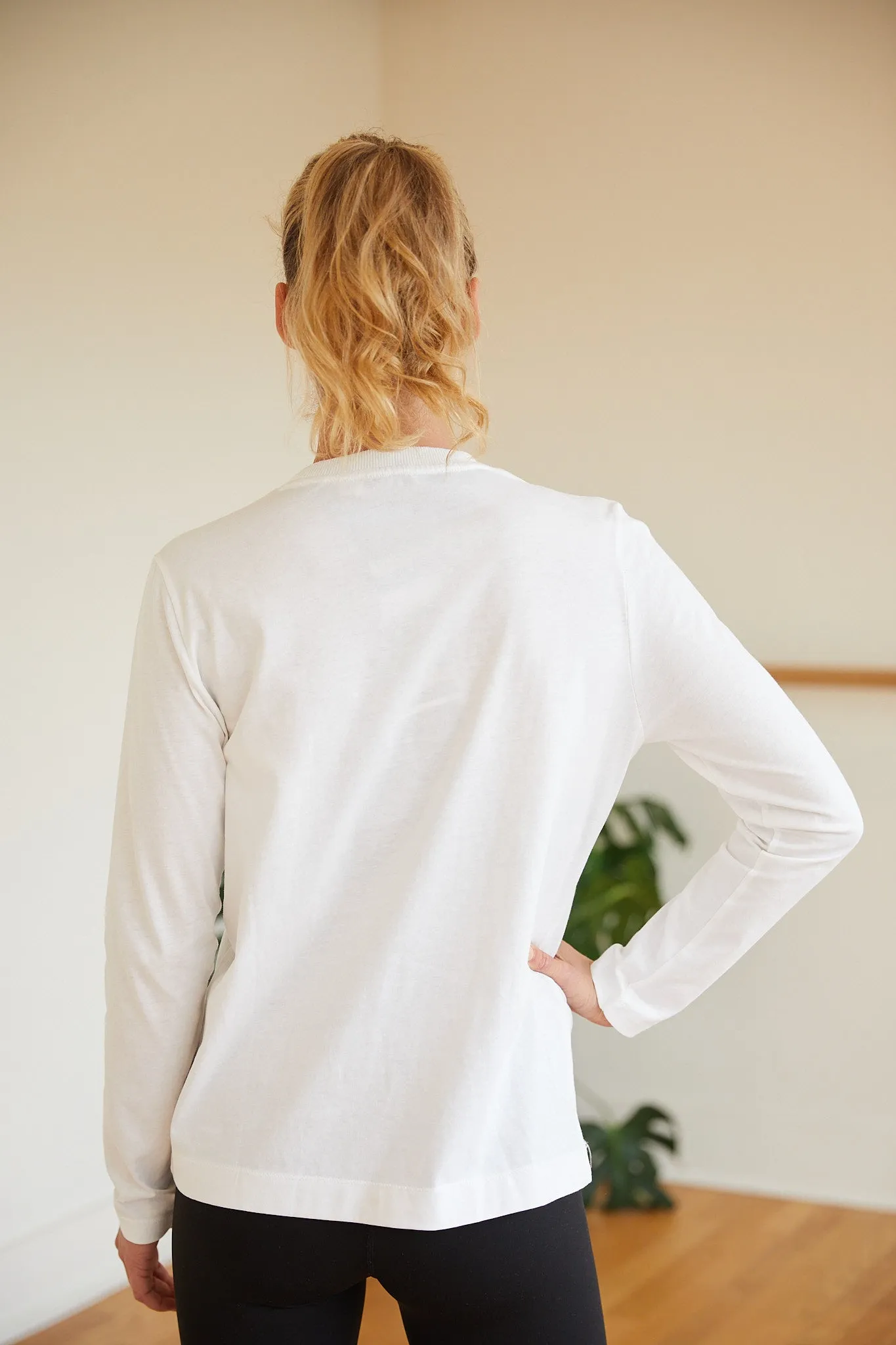 Spirit Long Sleeve T-Shirt - Ecru
