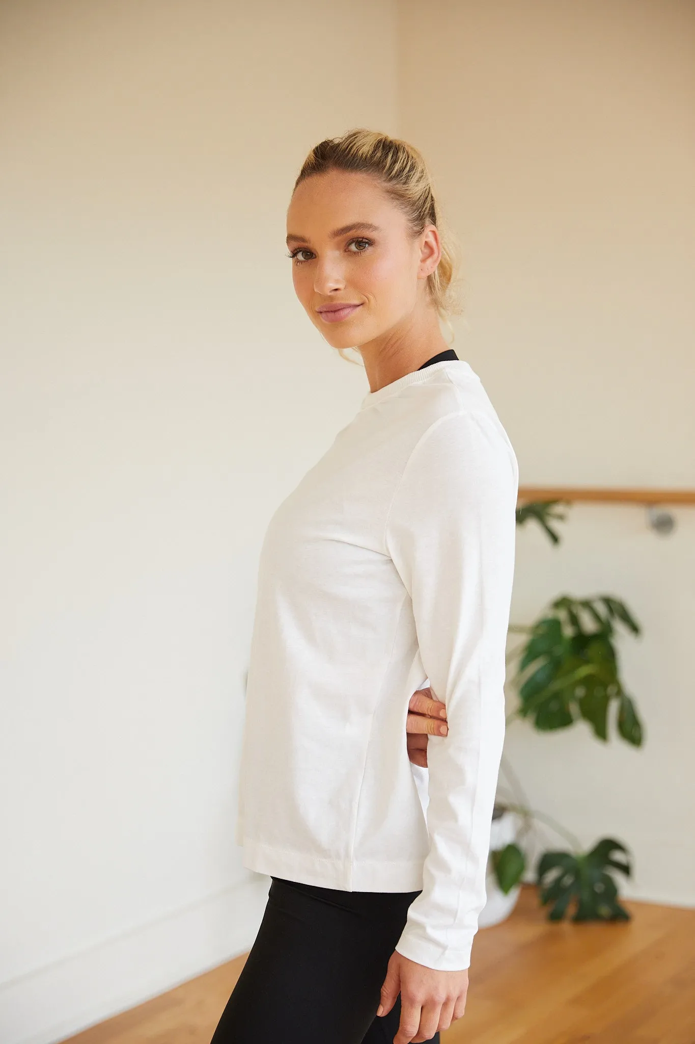 Spirit Long Sleeve T-Shirt - Ecru