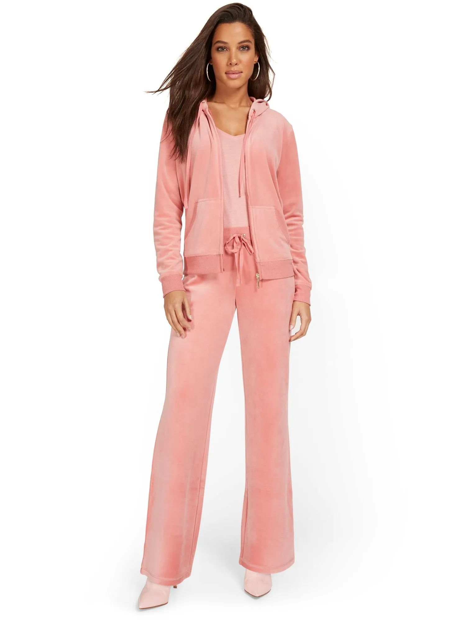 Tall Velour Straight-Leg Pant - Dreamy Velour Collection