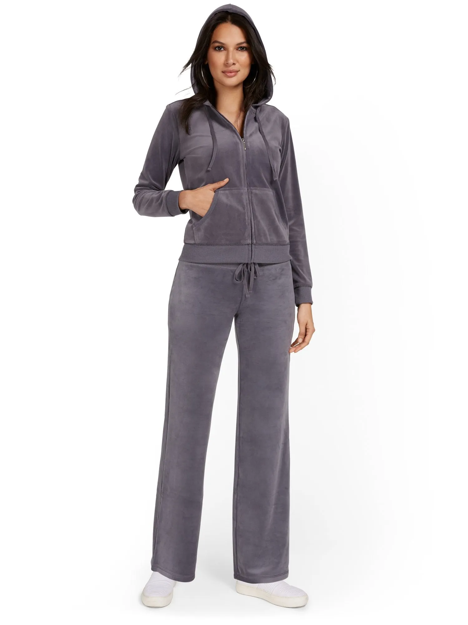 Tall Velour Straight-Leg Pant - Dreamy Velour Collection
