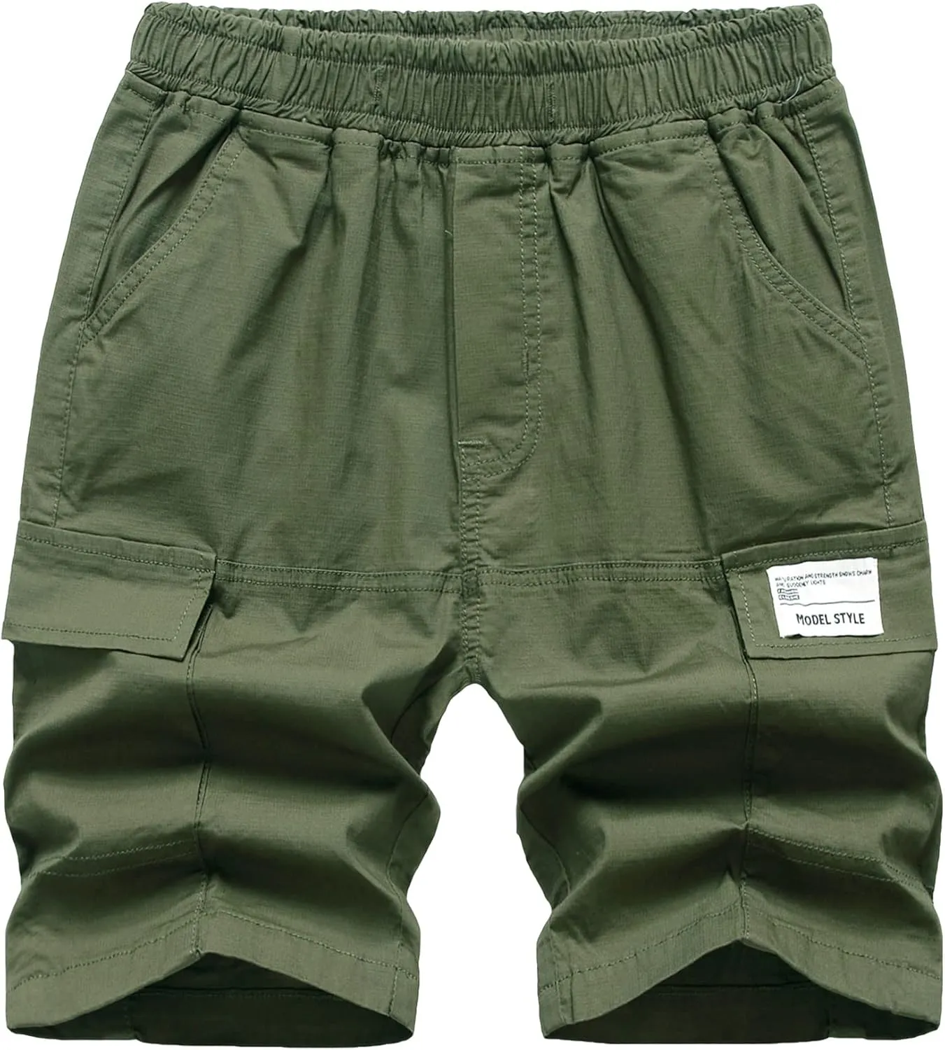TLAENSON Kids Camo Cargo Shorts Boys Pull On Military Summer Camouflage Bermuda Shorts