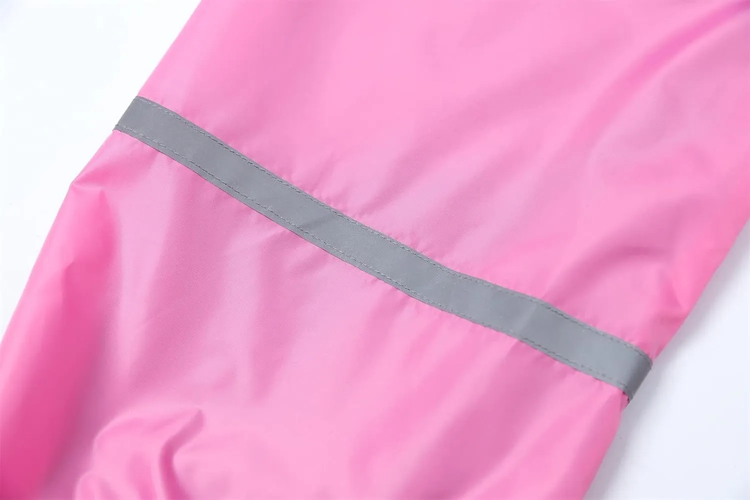 Toddler Girls Boys Cotton Lined Reflective Waterproof Rain Pants Trousers Windproof and Breathable for Boys Girls