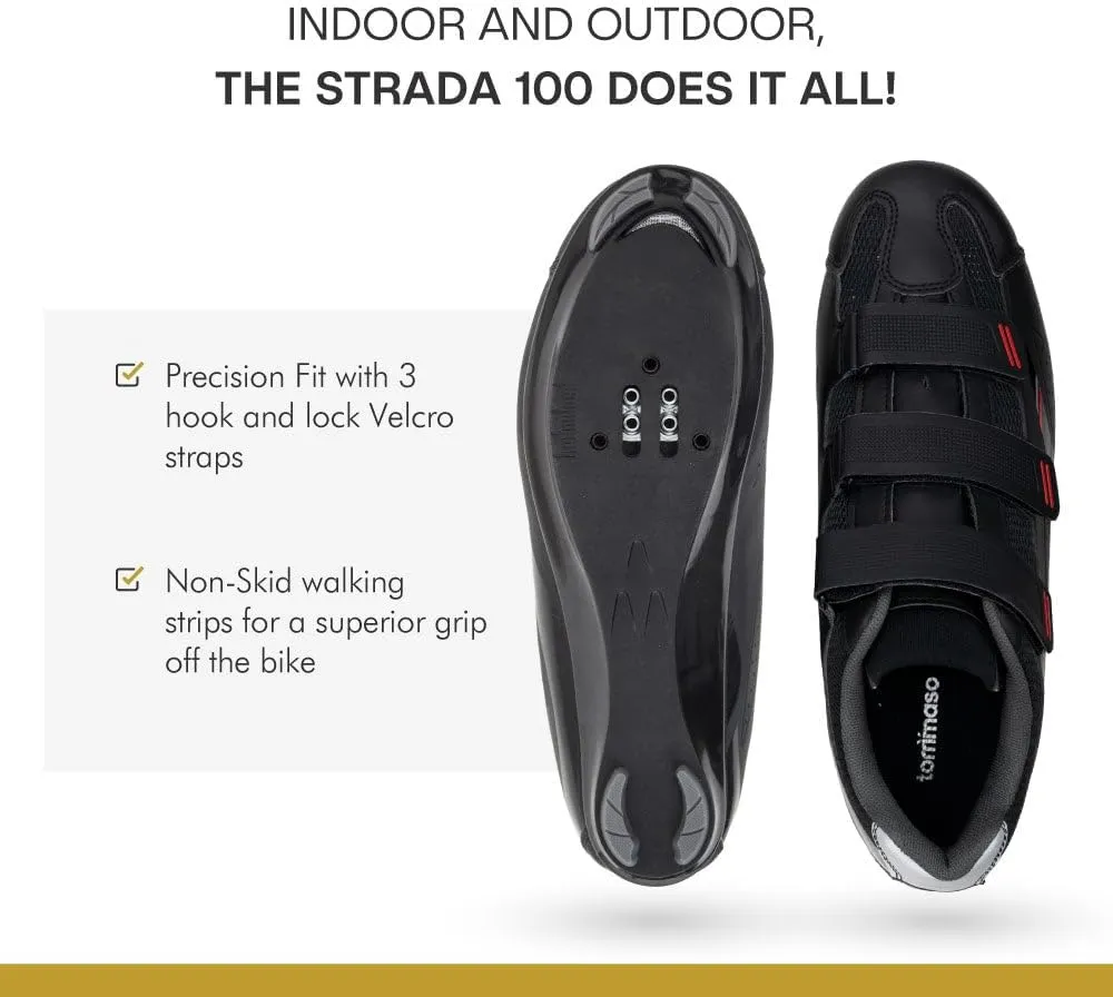 Tommaso Strada Mens SPD & Peloton ShoesReady-to-Ride with Peloton Delta Cleat or SPD Cleats for Road Bicycles & Most Indoor BikesExplore Vareity Cycling Shoes & Bike Accessories.