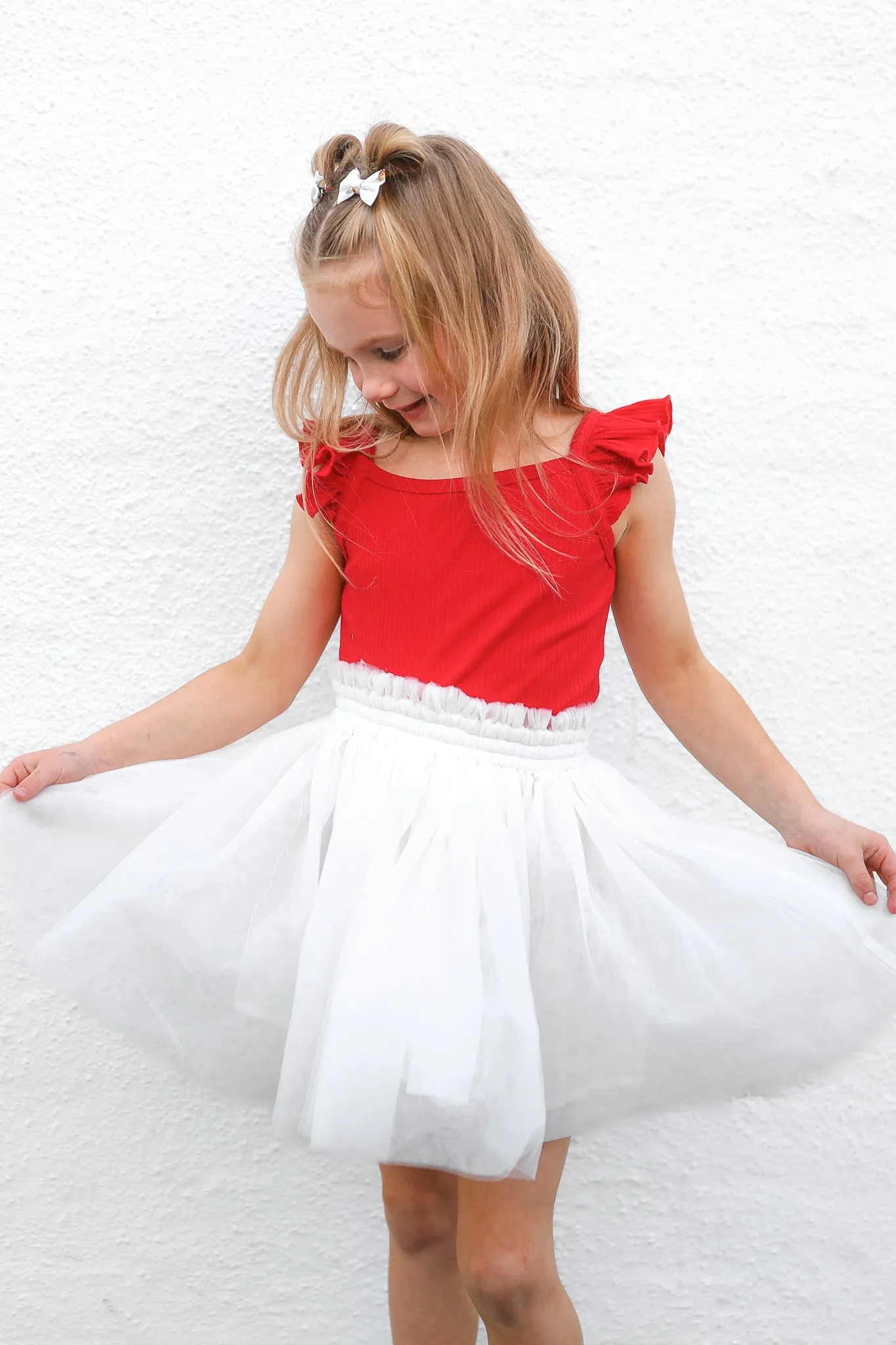 Tulle Tutu Skirt - White
