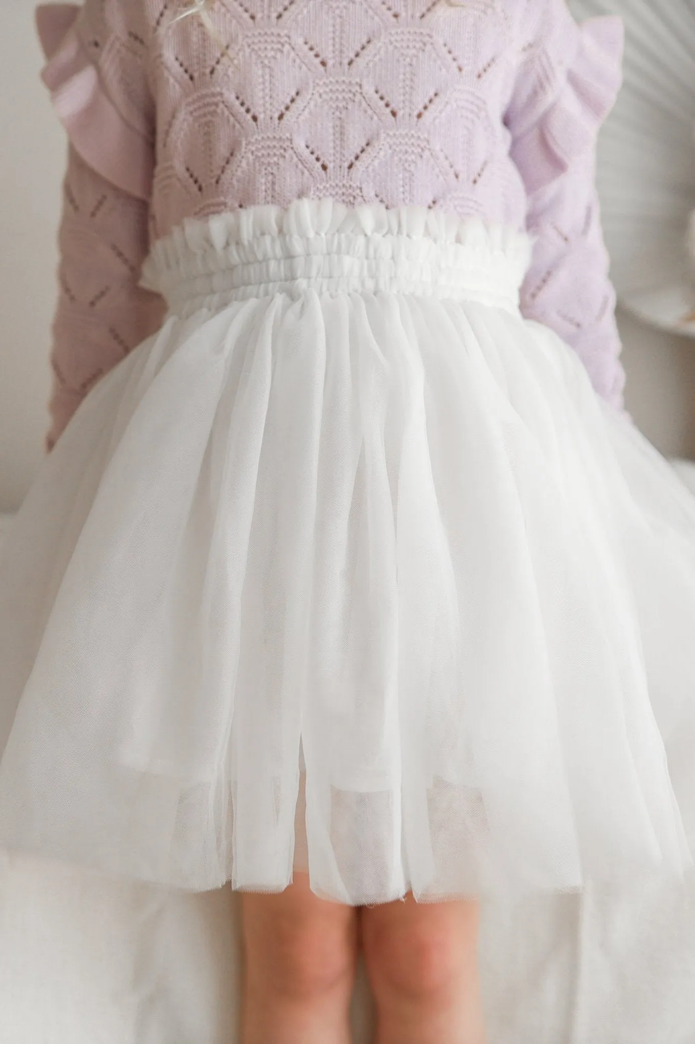 Tulle Tutu Skirt - White